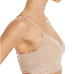 Natori Light Nude (Cafe)  
Lace-Trim 
Wireless Bralette